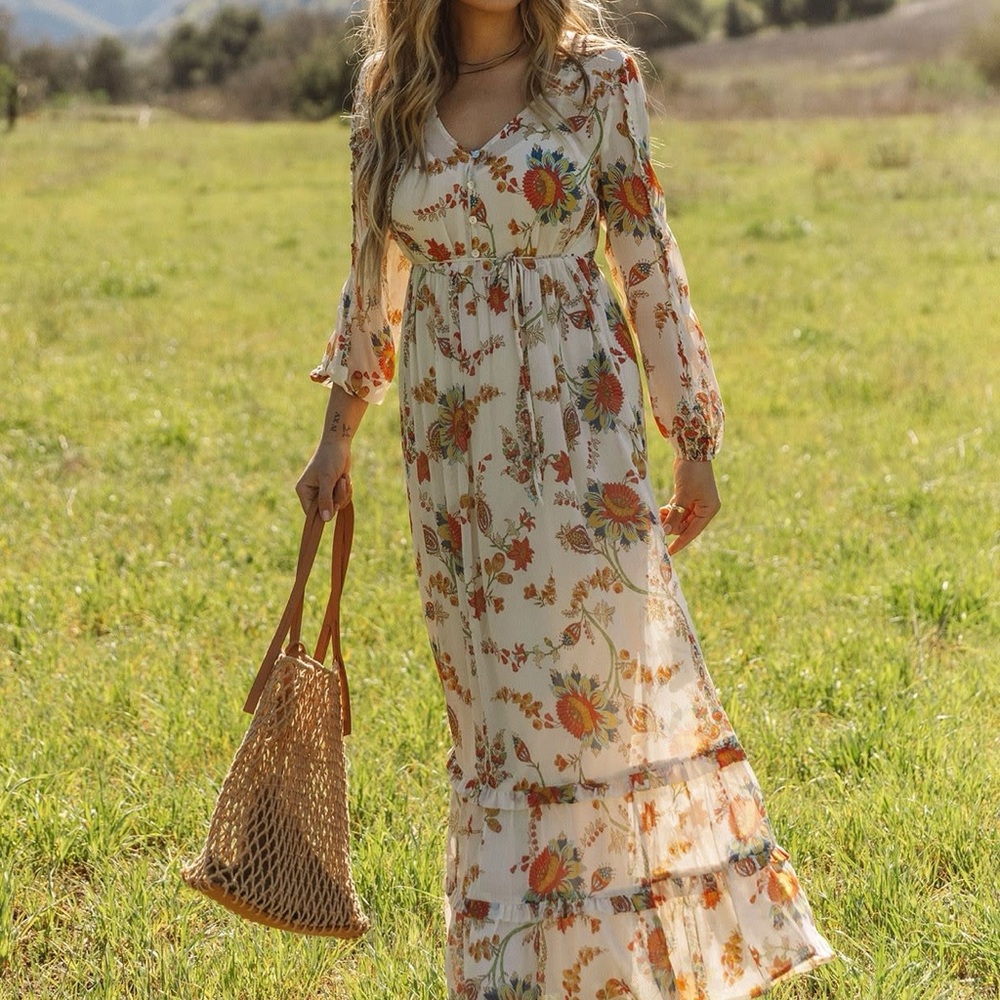 Lovestitch Saffron Maxi Dress